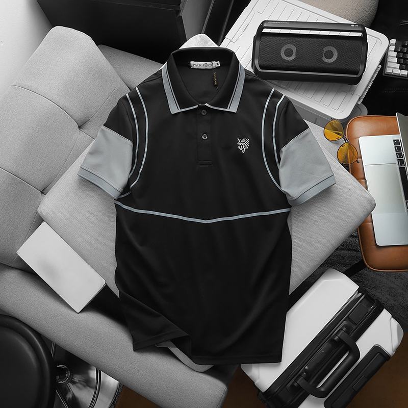 25472_z5945835106463-08bb2afd6085cfebb36bd435523a4692_20241019165550-1.jpg Áo Thun Nam Cổ Bẻ Pack Horse Logo Thêu Nổi In Chữ Holy Trinity (Có Size 3x) - CS235