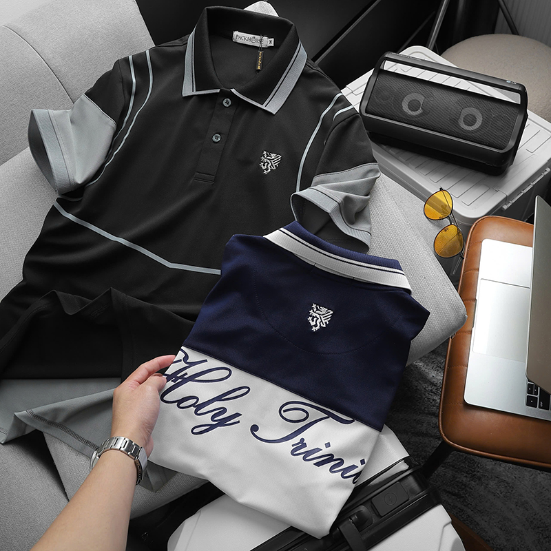 25472_z5945835118906-5f7a09725da3757e89b11002664820a6_20241019165551-1.jpg Áo Thun Nam Cổ Bẻ Pack Horse Logo Thêu Nổi In Chữ Holy Trinity (Có Size 3x) - CS235