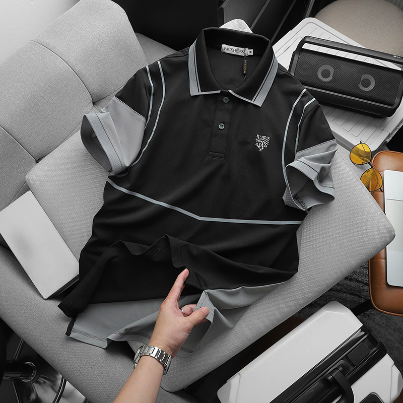 25472_z5945835127545-7f334d79cd84c089169bf3c2941cc9a4_20241019165552-1.jpg Áo Thun Nam Cổ Bẻ Pack Horse Logo Thêu Nổi In Chữ Holy Trinity (Có Size 3x) - CS235