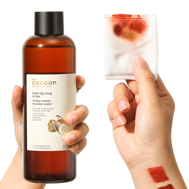 Kho sỉ nước Tẩy Trang Bí Đao Cocoon Dành Cho Da Dầu Mụn 500ml Kho sỉ nước Tẩy Trang Bí Đao Cocoon Dành Cho Da Dầu Mụn 500ml
