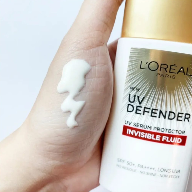 25523_featured_kcn-loreal-do-phu-photoroom-1_20241028090424 Kem Chống Nắng Loreal Paris Cho Da Thiên Dầu Defender Serum - Invisible Resist SPF50+ PA++++ 50ml Loreal