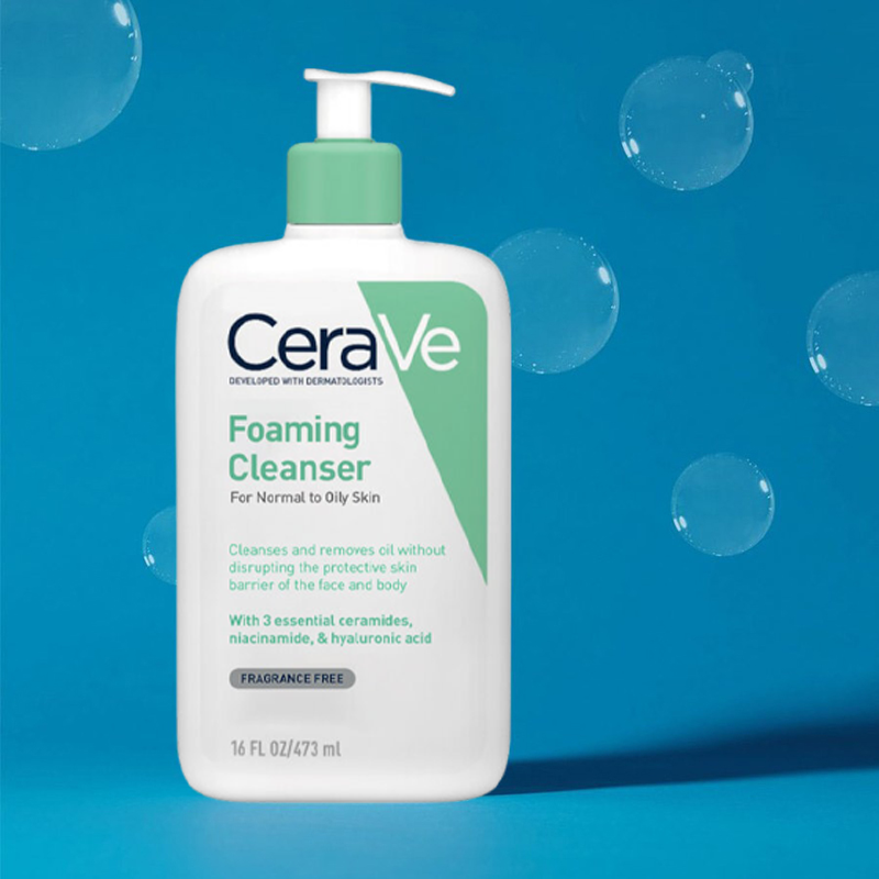 25553_545312_20241029145753-2.png Sữa Rửa Mặt Cerave Foaming Cleanser Xanh Ngọc 473ml - Dành Cho Da Thường Đến Da Dầu - 3337875597357