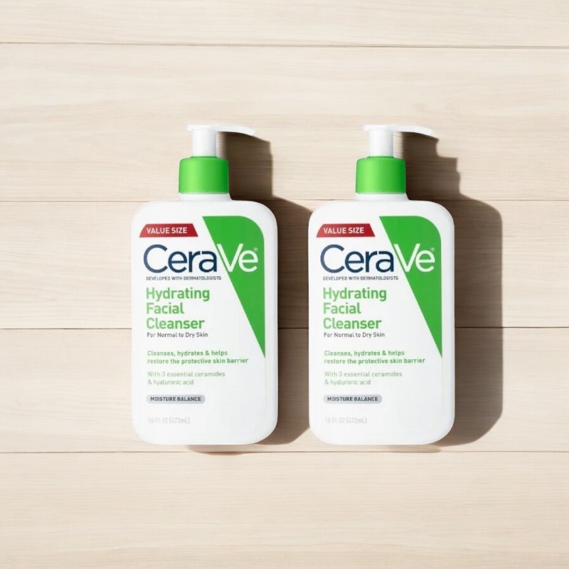 25556_xanh-nho-photoroom-5_20241104101350-1.jpg Sữa Rửa Mặt Cerave Hydrating Cleanser Xanh Lá Lớn 473ml - Dành Cho Da Thường Đến Da Khô - 3337875597333