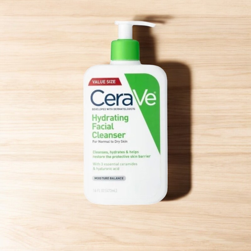 25556_xanh-nho-photoroom-6_20241104101349-1.jpg Sữa Rửa Mặt Cerave Hydrating Cleanser Xanh Lá Lớn 473ml - Dành Cho Da Thường Đến Da Khô - 3337875597333