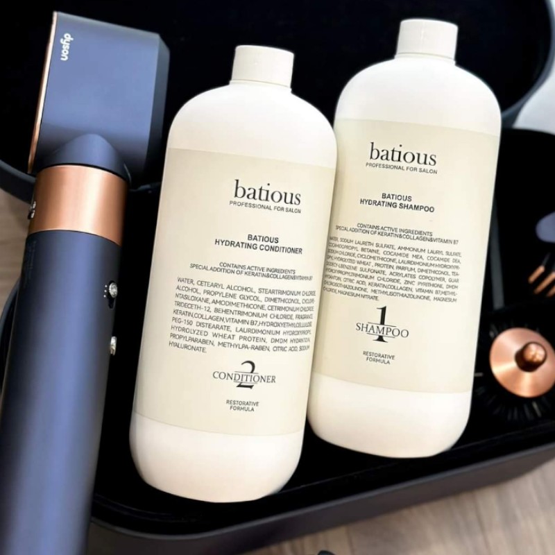 25575_vn-11134207-7r98o-loxcekg89t1qc3-photoroom-4_20241031151000-1.jpg Combo Dầu Gội Xả Batious Hydrating Shampoo Màu Trắng - Dành Cho Tóc Khô Xơ 500ml - 5061014610765