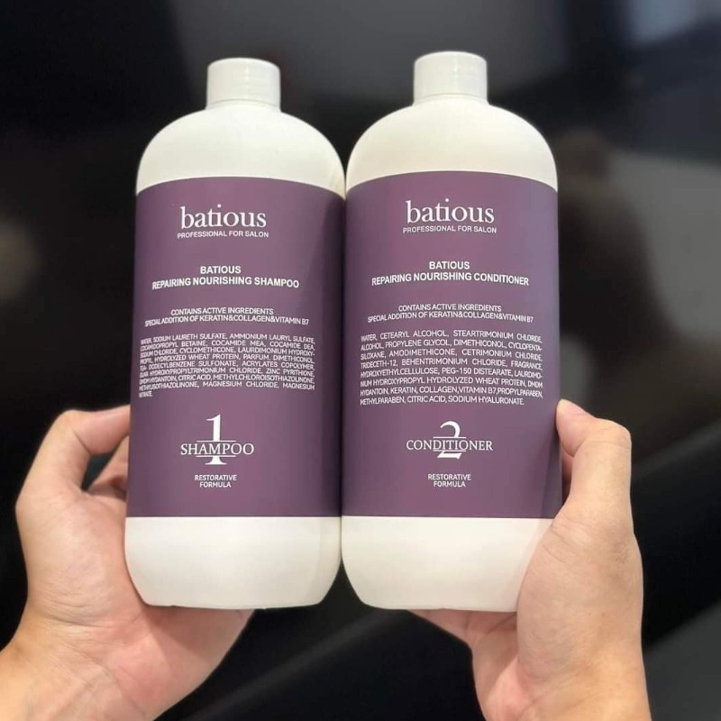 Chuyên Sỉ Combo Dầu Gội Xả Batious 500ml Chính Hãng - Kho Sỉ ANN UNIT