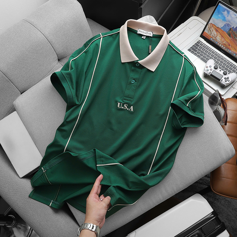 25588_z5953381807525-5ffdb5929ce3c91359c5ea433772a055_20241102100037-12.jpg Áo Thun Nam Cổ Bẻ Pack Horse Thêu Nổi Chữ U.S.A (Có Size 3x) - CS236