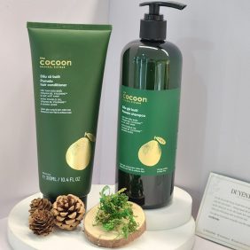 Combo Dầu Gội Xả Bưởi Cocoon Hỗ Trợ Tóc Gãy Rụng