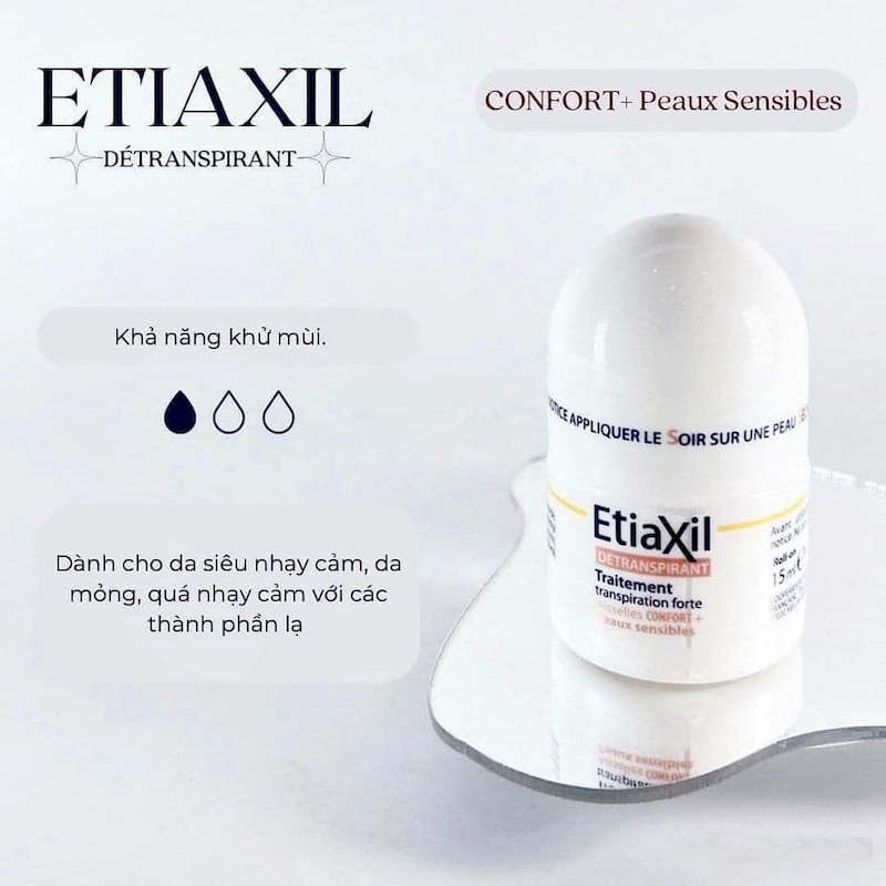 Kho sỉ lăn Khử Mùi EtiaXil Màu Nâu Dành Cho Da Nhạy Cảm 15ml Kho sỉ lăn Khử Mùi EtiaXil Màu Nâu Dành Cho Da Nhạy Cảm 15ml