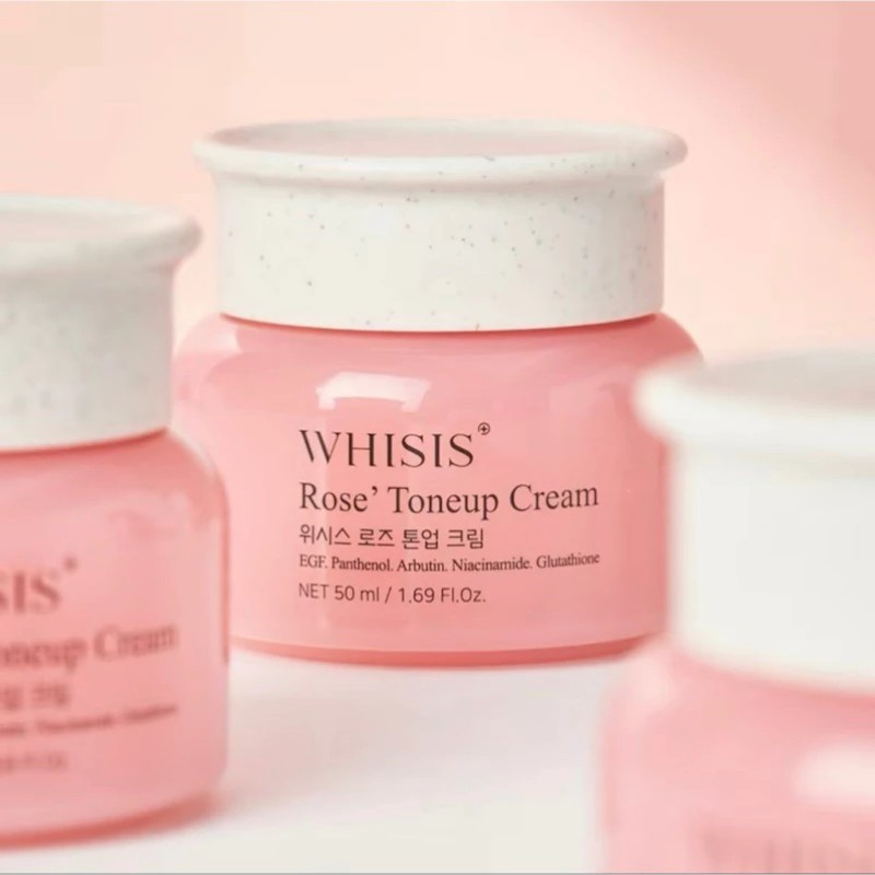 25649_whisis-photoroom-2_20241204144413-1.jpg Kem Face Whisis Rose Tone Up Cream Hàn Quốc 50ml - 8809803050821