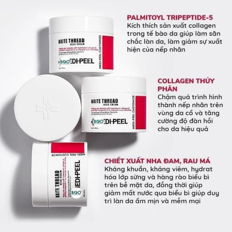 Shop sỉ kem Dưỡng Giảm Nhăn Vùng Cổ Medipeel Collagen Naite Thread Neck Cream 100ml - Hàng Xách Tay Shop sỉ kem Dưỡng Giảm Nhăn Vùng Cổ Medipeel Collagen Naite Thread Neck Cream 100ml - Hàng Xách Tay
