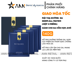 Mặt Nạ Derm All Matrix Hàn Quốc Hộp 4 Miếng Hỗ Trợ Cấp Ẩm Da - 8809239802681