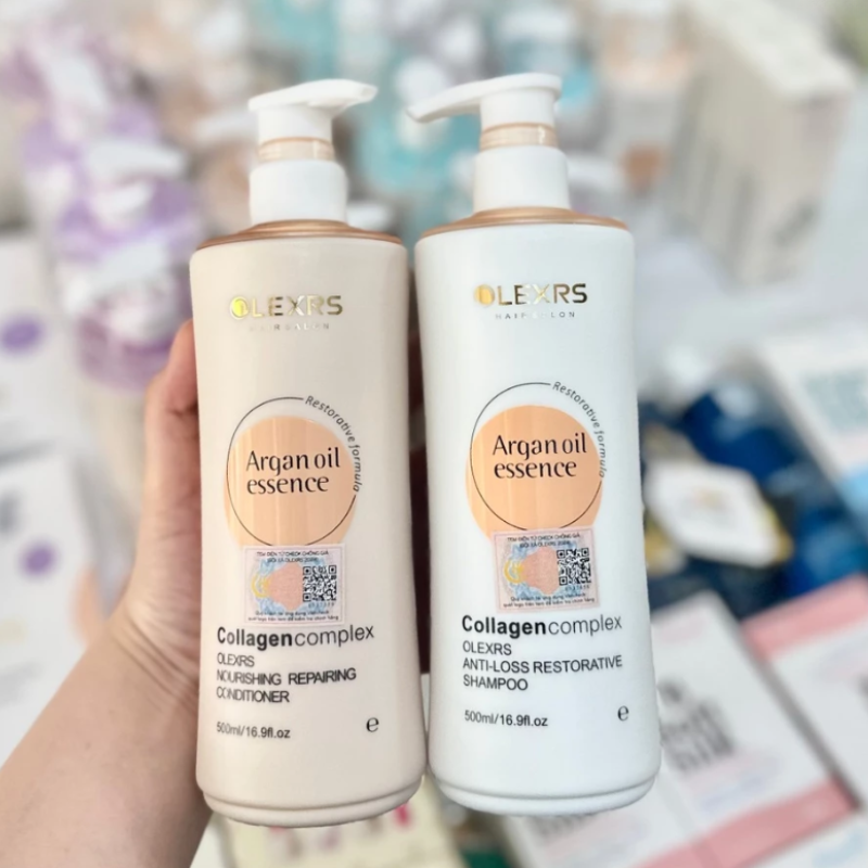 Bỏ sỉ combo Gội Xả Olexrs Argan Oil Essence Màu Cam 500ml - Phiên Bản Mới 2024 Bỏ sỉ combo Gội Xả Olexrs Argan Oil Essence Màu Cam 500ml - Phiên Bản Mới 2024
