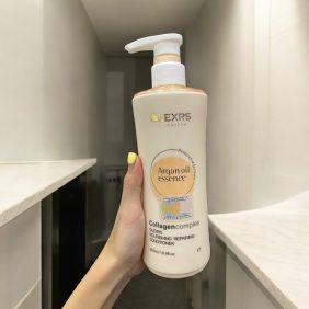 Combo Gội Xả Olexrs Argan Oil Essence Màu Cam 500ml - Phiên Bản Mới 2024