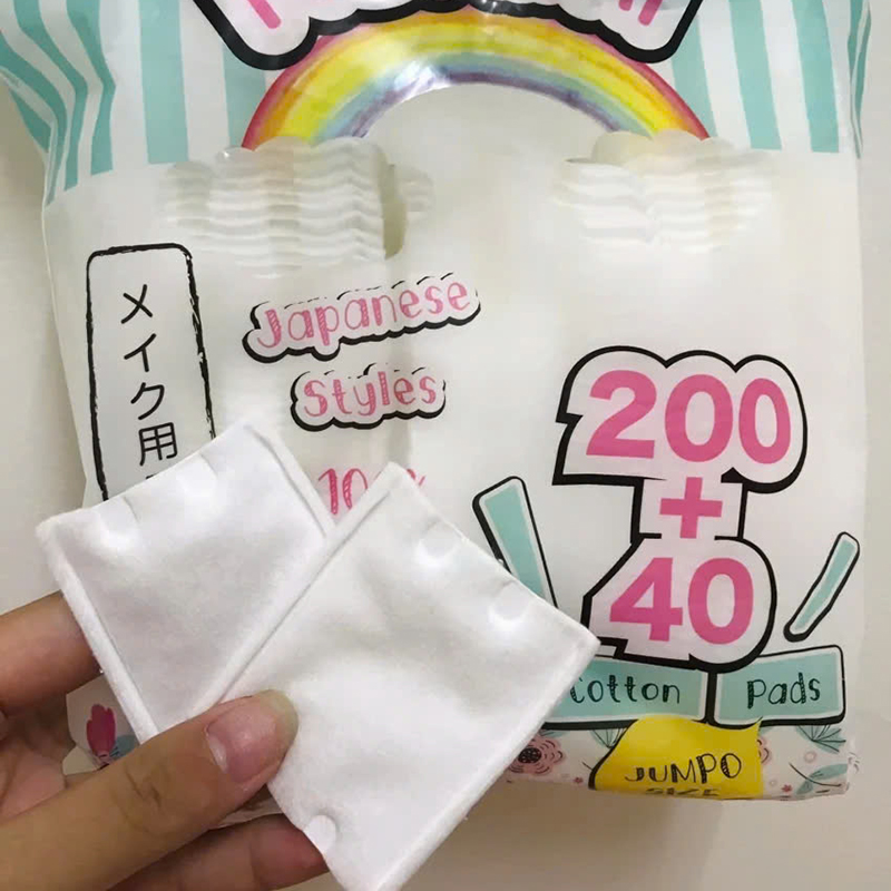 Giá sỉ bông Tẩy Trang Vuông Kokimi Màu Xanh Mềm Mại - 240 Miếng Giá sỉ bông Tẩy Trang Vuông Kokimi Màu Xanh Mềm Mại - 240 Miếng