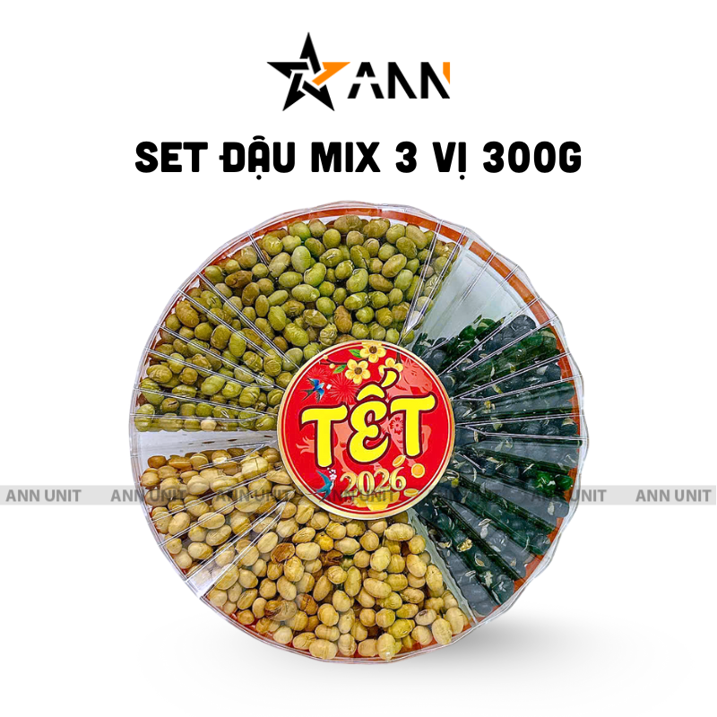 Kho sỉ set Hộp Mix Đậu 3 Vị (Đậu Đen, Đậu Xanh, Đậu Nành) Sun Khía 3 Ngăn 300G Hộp Tết Kho sỉ set Hộp Mix Đậu 3 Vị (Đậu Đen, Đậu Xanh, Đậu Nành) Sun Khía 3 Ngăn 300G Hộp Tết