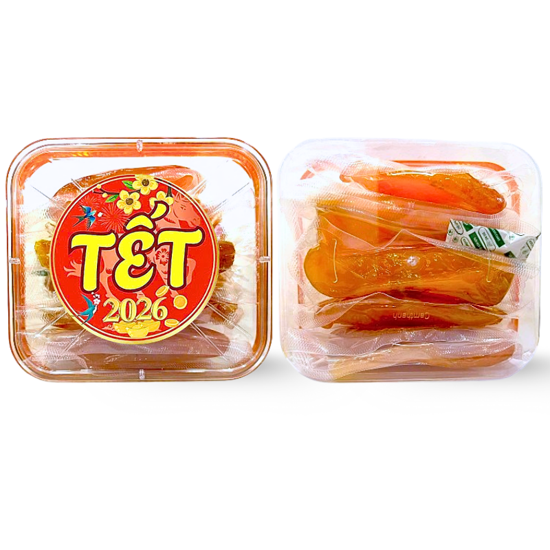 Kho sỉ hộp Khoai Lang Sấy Dẻo Hộp Vuông Tròn 500G Hộp Tết Kho sỉ hộp Khoai Lang Sấy Dẻo Hộp Vuông Tròn 500G Hộp Tết
