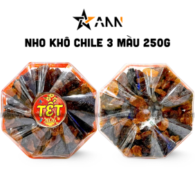 Hộp Nho Chile Bát Giác 250G Hộp Quà Tết 2026 - NCSHBG250