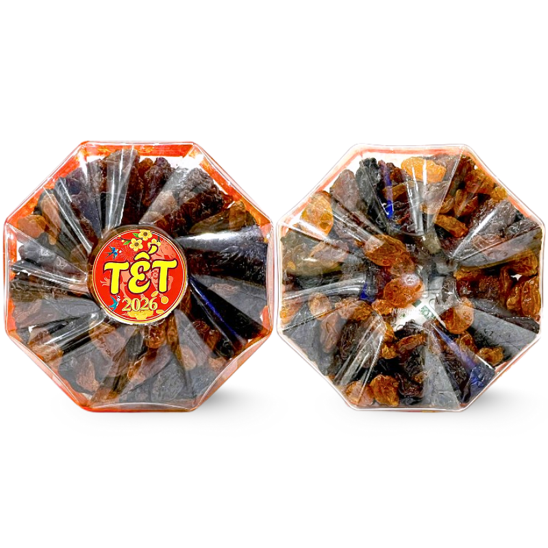 Shop sỉ hộp Nho Chile Bát Giác 250G Hộp Quà Tết 2026 Shop sỉ hộp Nho Chile Bát Giác 250G Hộp Quà Tết 2026