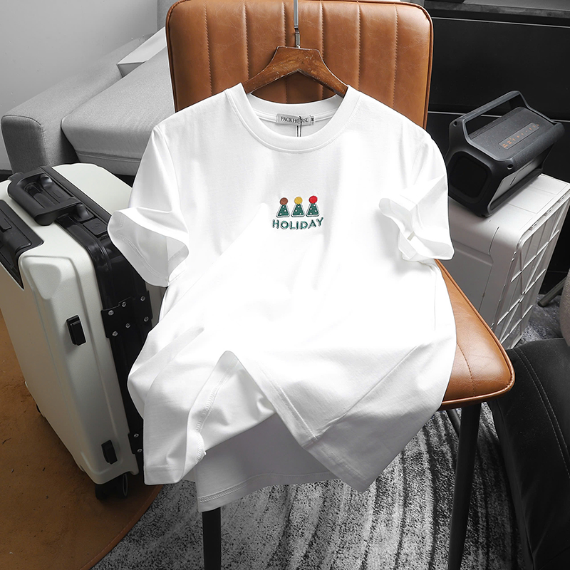 25784_z6038856638612-06af3875973e8a4ebe7e01cb91a48612_20241118180738-1.jpg Áo Thun Nam Cổ Tròn Pack Horse Thêu Nổi Chữ Holiday (Có Size 3x) - AB525