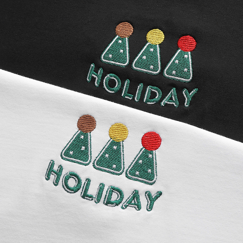 Áo Thun Nam Cổ Tròn Pack Horse Thêu Nổi Chữ Holiday (Có Size 3x) Áo Thun Nam Cổ Tròn Pack Horse Thêu Nổi Chữ Holiday (Có Size 3x)