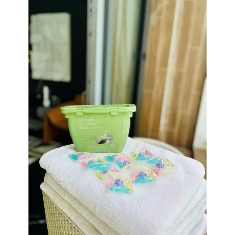 25791_vien-giat-phu-photoroom-3_20241119174222-2.png Viên Giặt Xả SCENT LAB 5in1 Nhật Bản Dạng Hộp Cao Cấp 30 Viên - 6977239070323