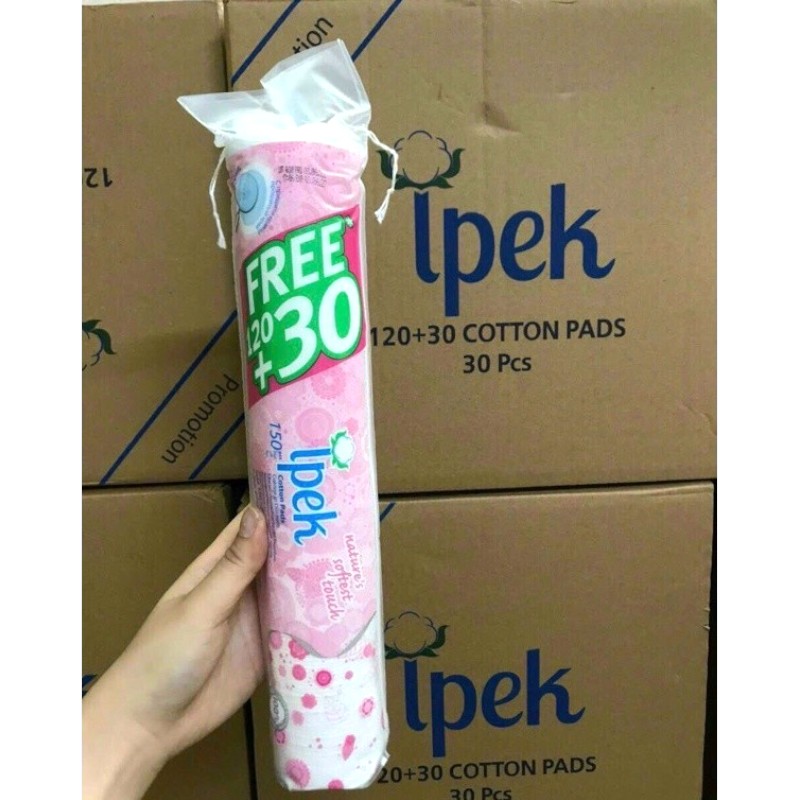 Shop sỉ bông Tẩy Trang Ipek Mềm Mại Cho Da 150 Miếng Shop sỉ bông Tẩy Trang Ipek Mềm Mại Cho Da 150 Miếng