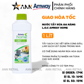 Nước Tẩy Rửa Đa Năng L.O.C Amway Home Dung Tích 1 Lít Chính Hãng - AMWAYHOME01