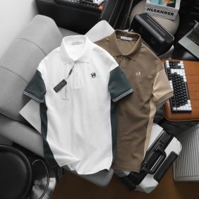 Áo Thun Nam Cổ Bẻ PackHorse Thêu Nổi Logo Con Ngựa (Có size 3x)