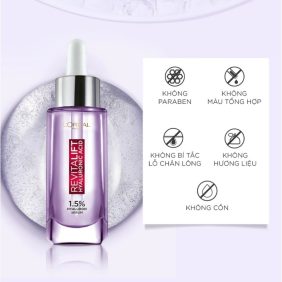 Serum Loreal Paris Revitalift Hyaluronic Acid 1.5% Hyaluron Cấp Ẩm Sáng Da 30ml