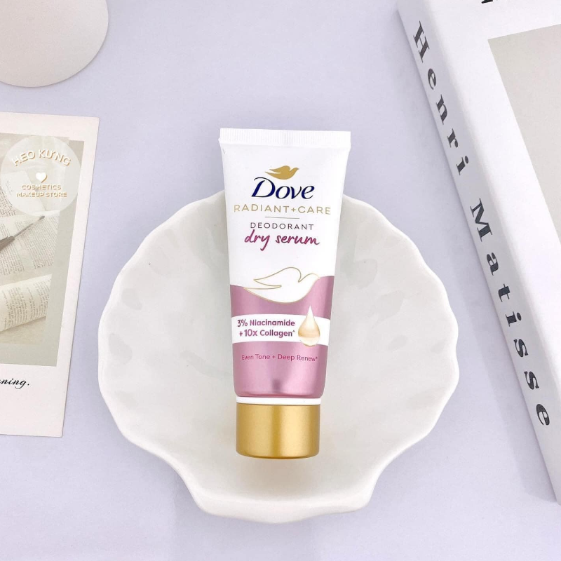 25823_kem-dove-phu-photoroom-3_20241126102638-1.png Serum Khử Mùi Dưỡng Trắng Dove 3% Niacinamide + 10x Collagen Tuýp Màu Tím 40ml - 4800888210401