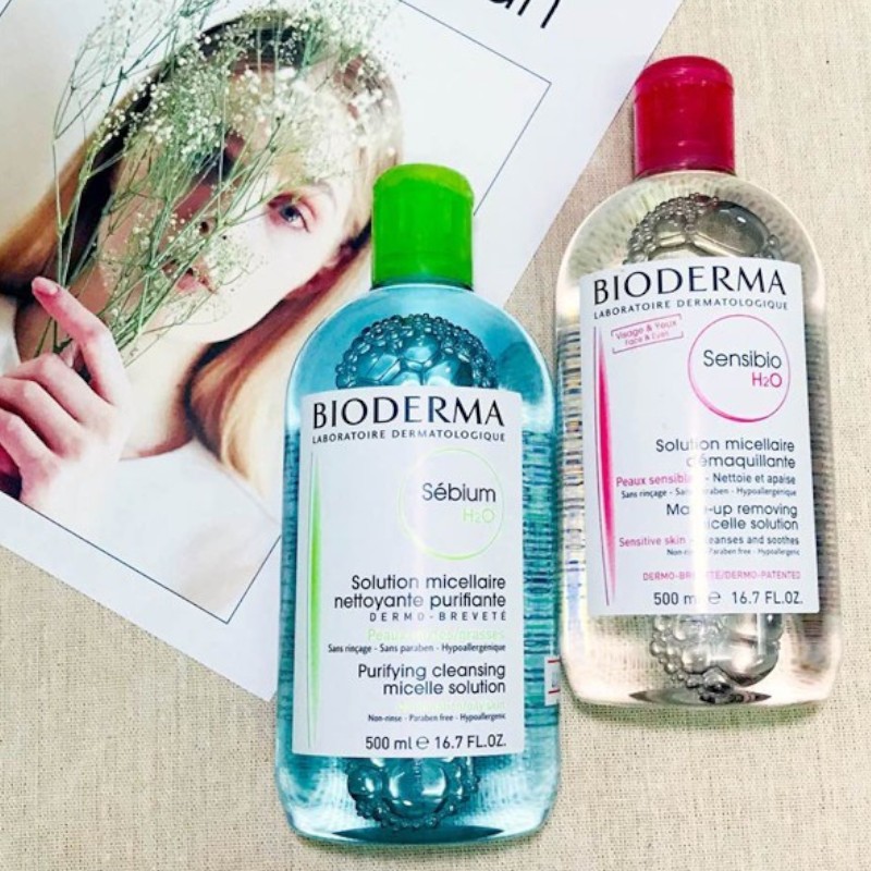 Nước Tẩy Trang Bioderma Màu Hồng Sensibio H2O 500ml Dành Cho Da Nhạy Cảm Nước Tẩy Trang Bioderma Màu Hồng Sensibio H2O 500ml Dành Cho Da Nhạy Cảm