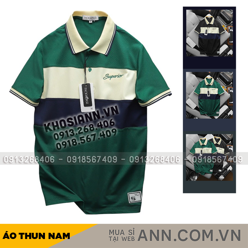 25841_he-thong_20241129142020-2.png Áo Thun Nam Cổ Bẻ Pack Horse Thêu Logo Superior Trước Ngực (Có Size 3X) - CS241