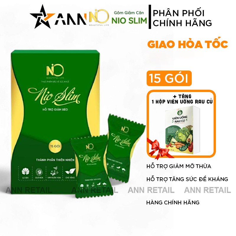 25844_25844-1-20241129161721_20250509124223-2.png Kẹo Gôm Nioslim Thơm Ngon 15 gói - Tặng 1 Hộp Viên Uống Rau Củ - NIOSLIM01