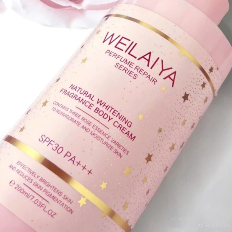 25846_kem-body-weilaiya-phu-photoroom-1_20241203104007-1.jpg Kem Body Trắng Da Weilaiya Hương Nước Hoa Natural Fragrance Body Cream SPF30 PA+++ 200ml - 6971025881391