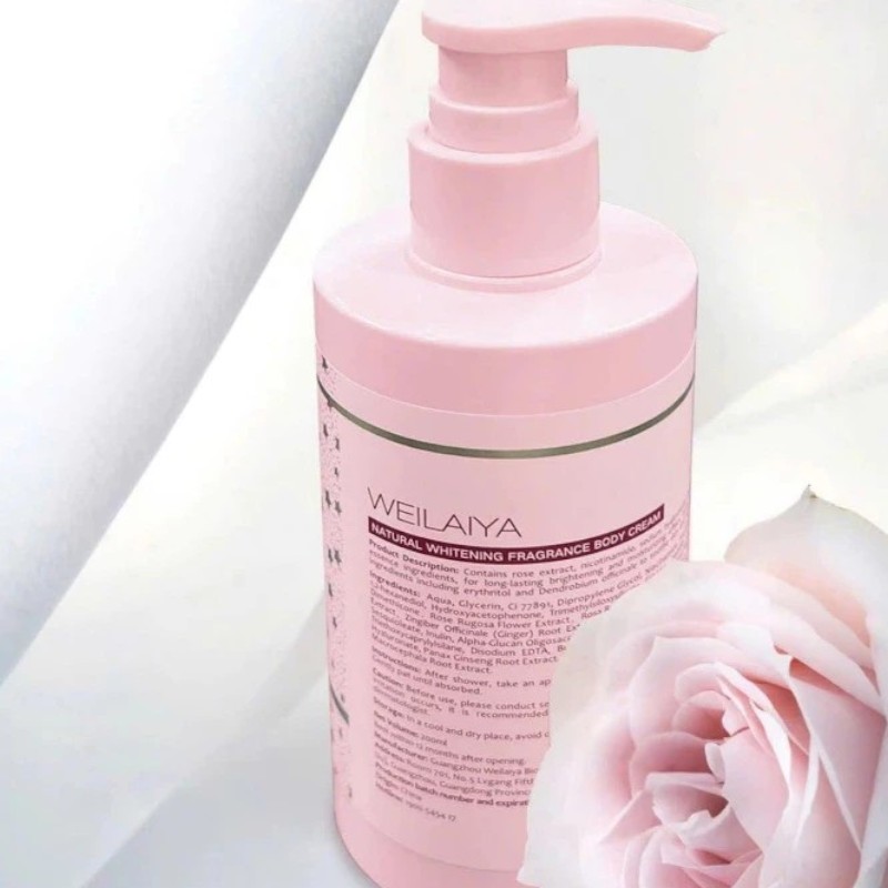 25846_kem-body-weilaiya-phu-photoroom_20241203104007-1.jpg Kem Body Trắng Da Weilaiya Hương Nước Hoa Natural Fragrance Body Cream SPF30 PA+++ 200ml - 6971025881391