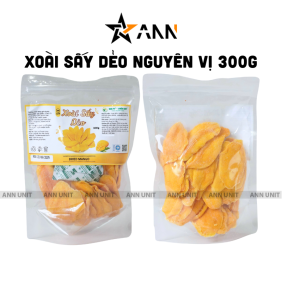 Xoài Sấy Dẻo Túi Zip 300g - XSDTZ300