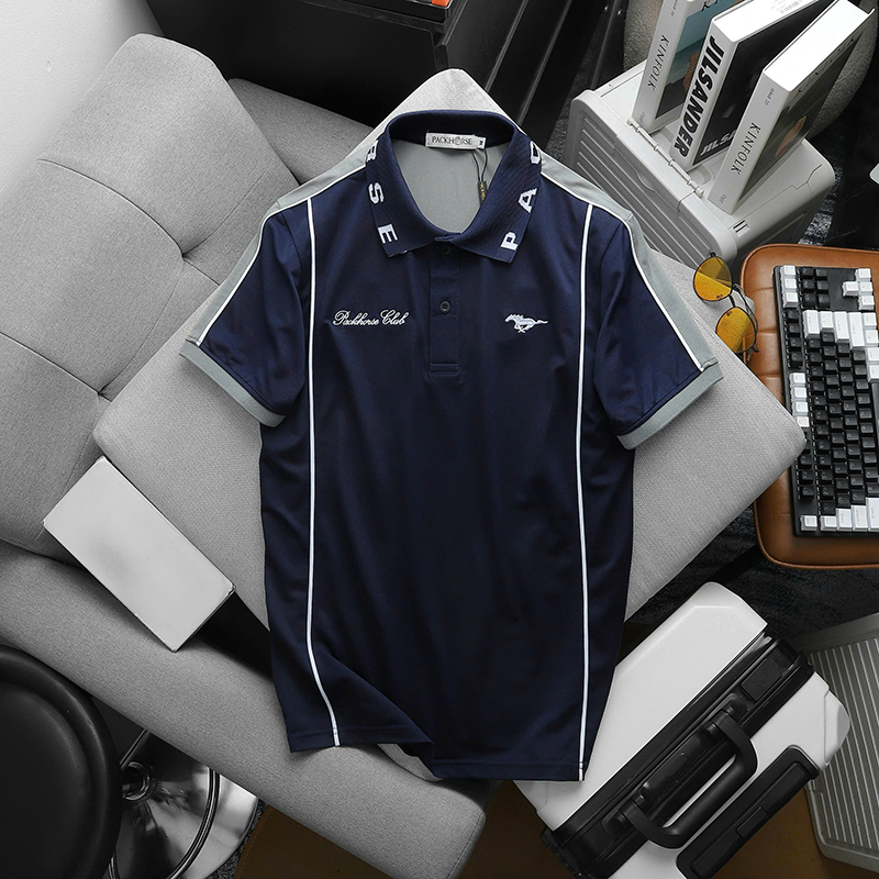 25882_z6123476611442-10ad3bb36a7faaf332862f115c72e3b8_20241214173831-12.jpg Áo Thun Polo Nam Thêu Logo Con Ngựa & Chữ Packhorse Club (Có Size 3XL) - AB528