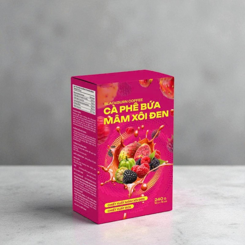 25885_6_20250811115329-1.png Cà Phê Bứa Mâm Xôi Đen Blackberry Coffee 16g x 15 gói - CPMXDGC