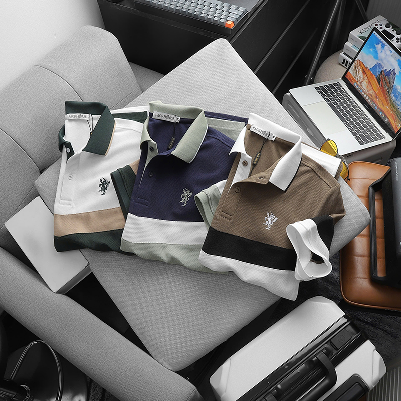 25891_z6138355941315-c343b7a1d99d0da3734fa9771b46c238_20241218162235-13.jpg Áo Thun Polo Nam Phối Ba Màu Thiêu Logo Trước Ngực (Có Size 3x) - AB533