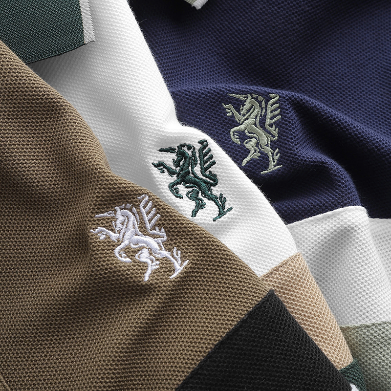 25891_z6138355990094-a5948b6d6dc2435779071b774374be51_20241218162235-13.jpg Áo Thun Polo Nam Phối Ba Màu Thiêu Logo Trước Ngực (Có Size 3x) - AB533