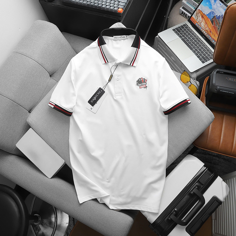 25904_z6160788014585-5a37510531a55129c021e638ab1a1079_20241226093908-3.jpg Áo Thun Polo Nam Phối Sọc In Logo Trước Ngực (Big Size) - CS243