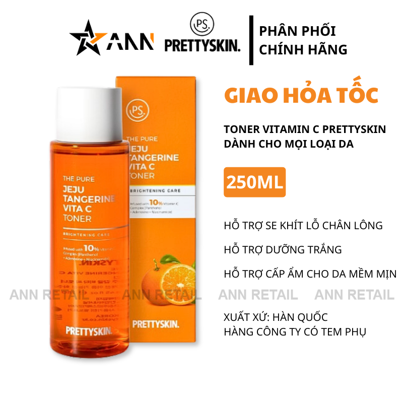 25918_37_20250319181021-1.png Nước Hoa Hồng Prettyskin The Pure Jeju Tangerine Vita C Toner 250ml - 8809733216403