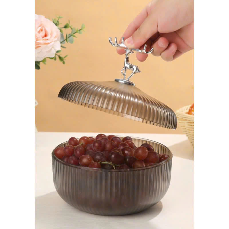 Chuyên sỉ hộp Đựng Mứt Tết - Hộp Hình Hươu Đựng Bánh Kẹo Hoa Quả Bằng Nhựa Cao Cấp 17x12cm Chuyên sỉ hộp Đựng Mứt Tết - Hộp Hình Hươu Đựng Bánh Kẹo Hoa Quả Bằng Nhựa Cao Cấp 17x12cm