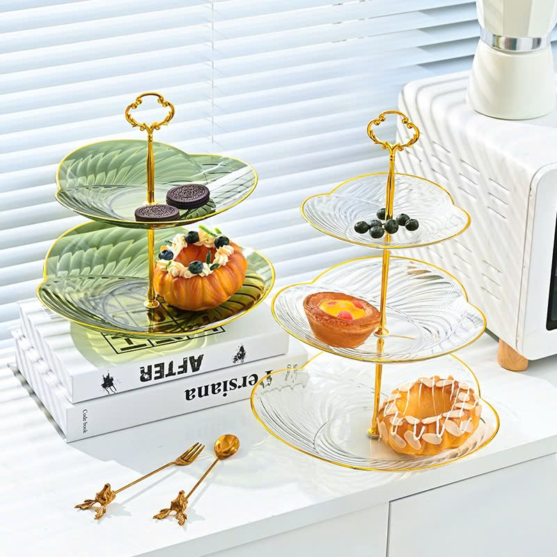 25951_z6219475450884-47c830649a3e84464500013d2d02f242_20250115154946-2.jpg Khay Mứt Nhựa Mạ Vàng 3 Tầng Trong Suốt - Khay Đựng Mứt Tết Bánh Kẹo 35,5x26cm - KDM3TTS