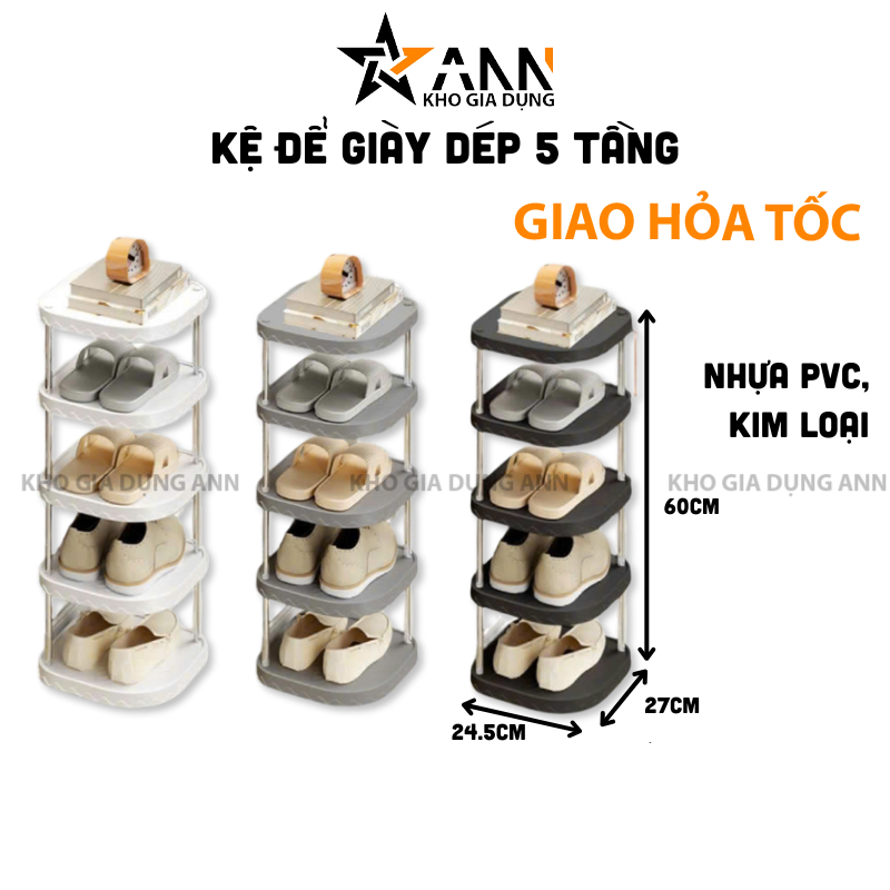 25977_319_20250320114325.png Kệ Để Giày Dép Khung Inox 5 Tầng Dễ Tháo Lắp - KDGD5TKI