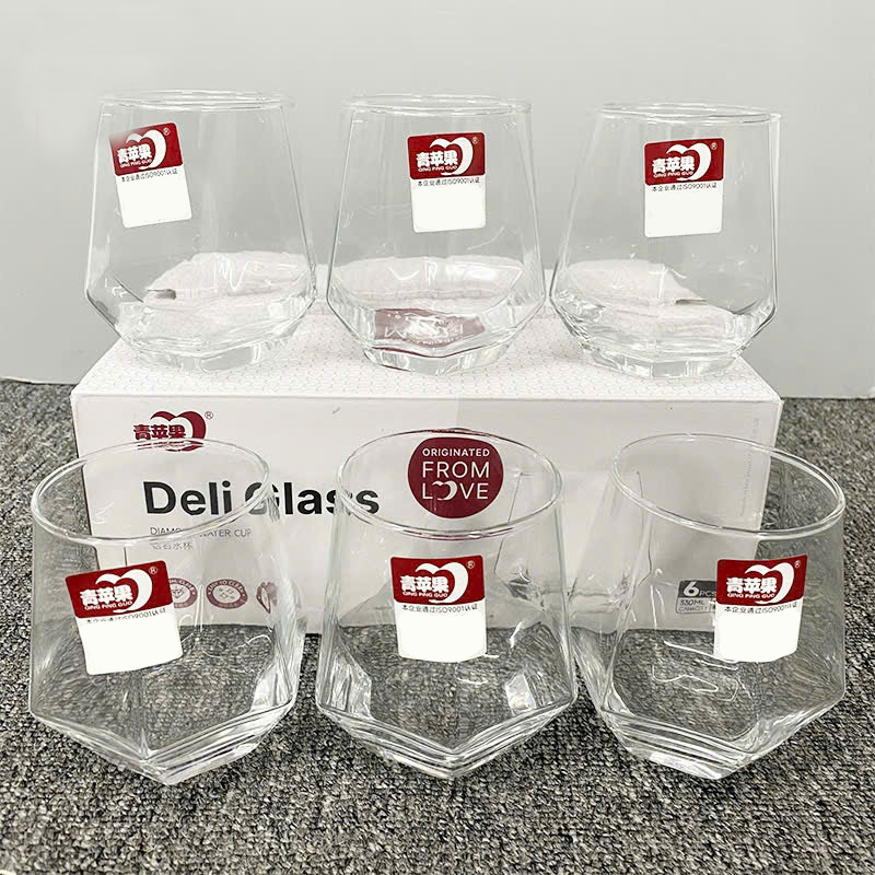 25988_z6230764370052-a1ece5ab1133e56eb0f61d25acb393df_20250118094837-2.jpg Bộ 6 Cốc Thủy Tinh Đế Lục Giác Sang Trong - Ly Thủy Tinh 330ml 6.7x9.2cm - LTTDLG02