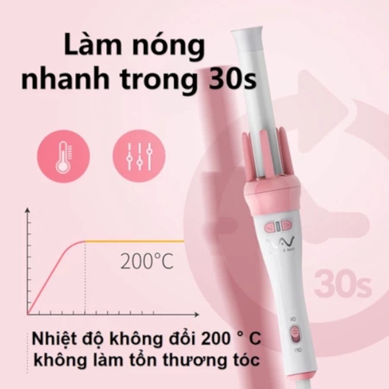 25990_vn-11134207-7r98o-lsc7eyussv4pcfresize-w450-nl-photoroom_20250118104729-1.jpg Máy Uốn Tóc Xoăn Tự Động - Máy Uốn Tóc Vivo 360 34cm - MUTXTD01
