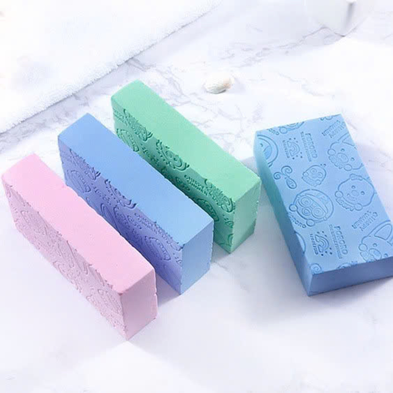 26012_z6238113708442-5a33b7030fa503ee8b5f7fca84b76a3e_20250120145658-2.jpg Combo 2 Mút Tắm Tẩy Tế Bào Chết - Mút Tắm Bọt Biển 12.8 x7x3cm - CT01