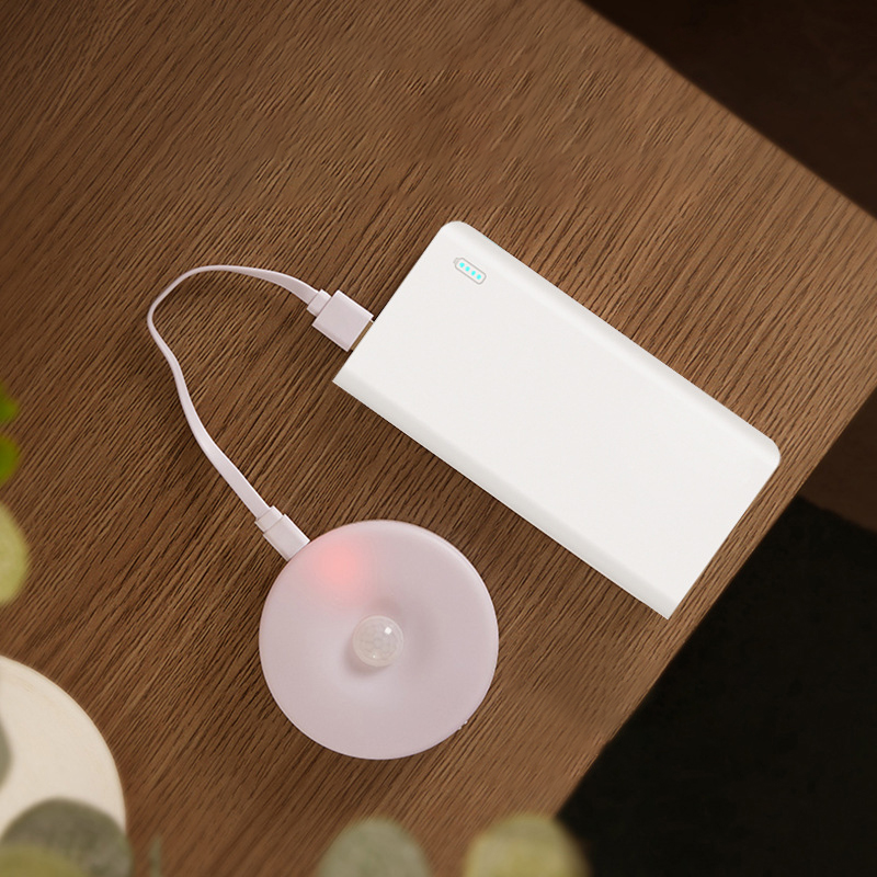 Chuyên sỉ đèn Ngủ Tròn - Đèn Led Cảm Ứng Chuyển Động Dán Tường 8,4x2cm Chuyên sỉ đèn Ngủ Tròn - Đèn Led Cảm Ứng Chuyển Động Dán Tường 8,4x2cm